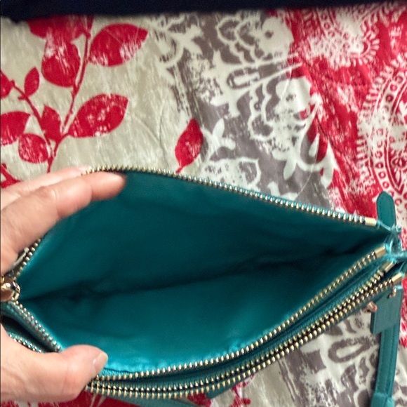 Coach Turquoise Crossbody Bag - Picture 3 of 7